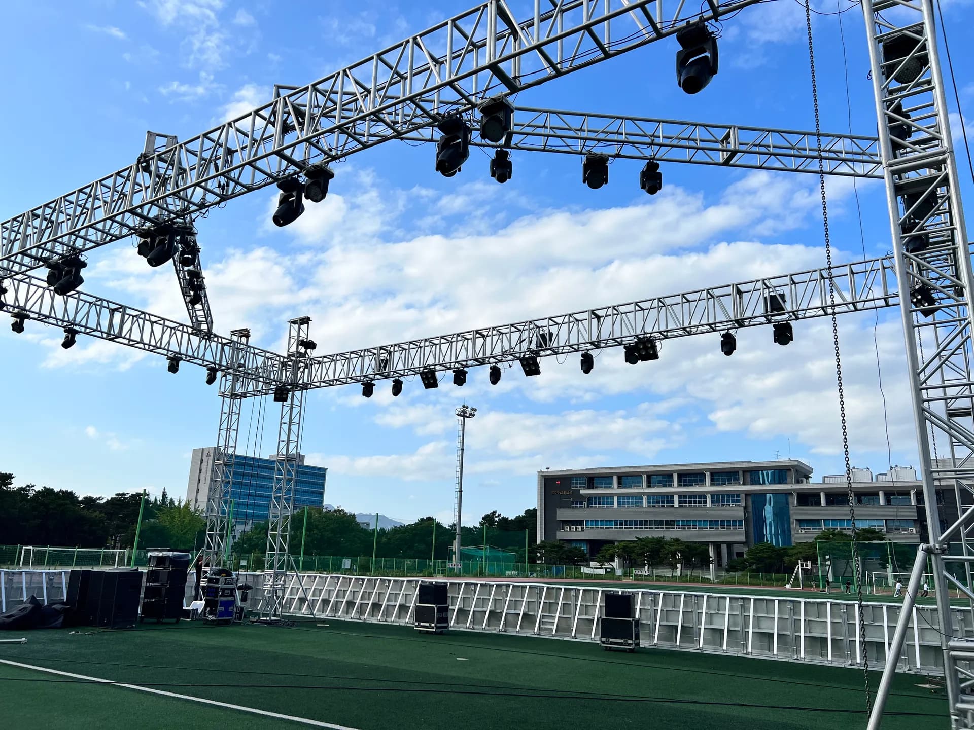 트러스/레이어 대여 서울과학기술대학교 시공 사례